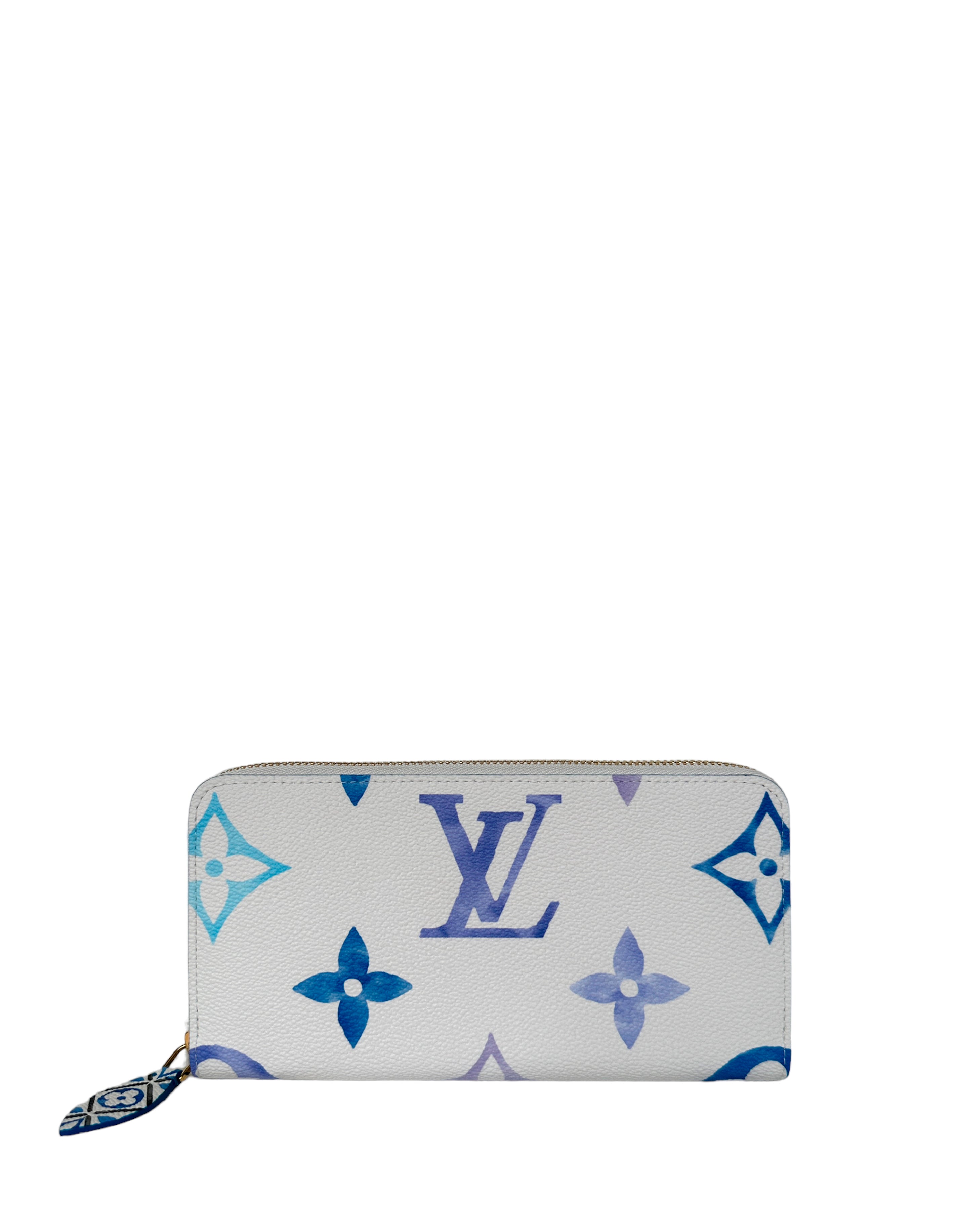 LOUIS VUITTON BY THE POOL LARGE ZIPPY WALLET MIST BRUME Giant