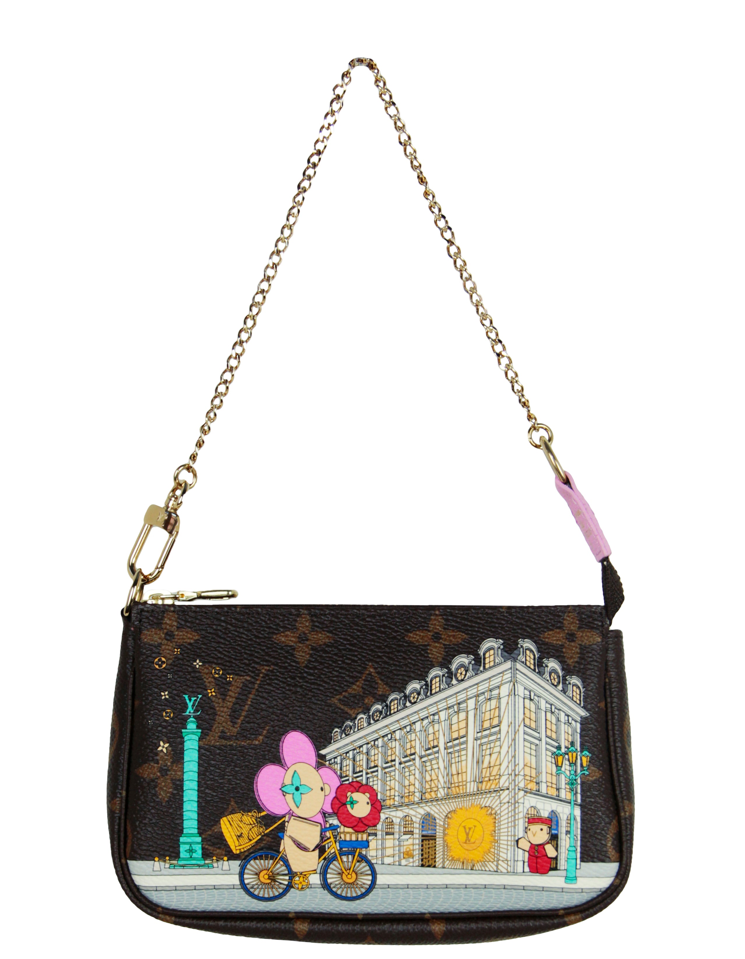 Louis Vuitton VIVIENNE HOLIDAYS 2022 PARIS Mini Pochette Accessoires/Bag.  M81760