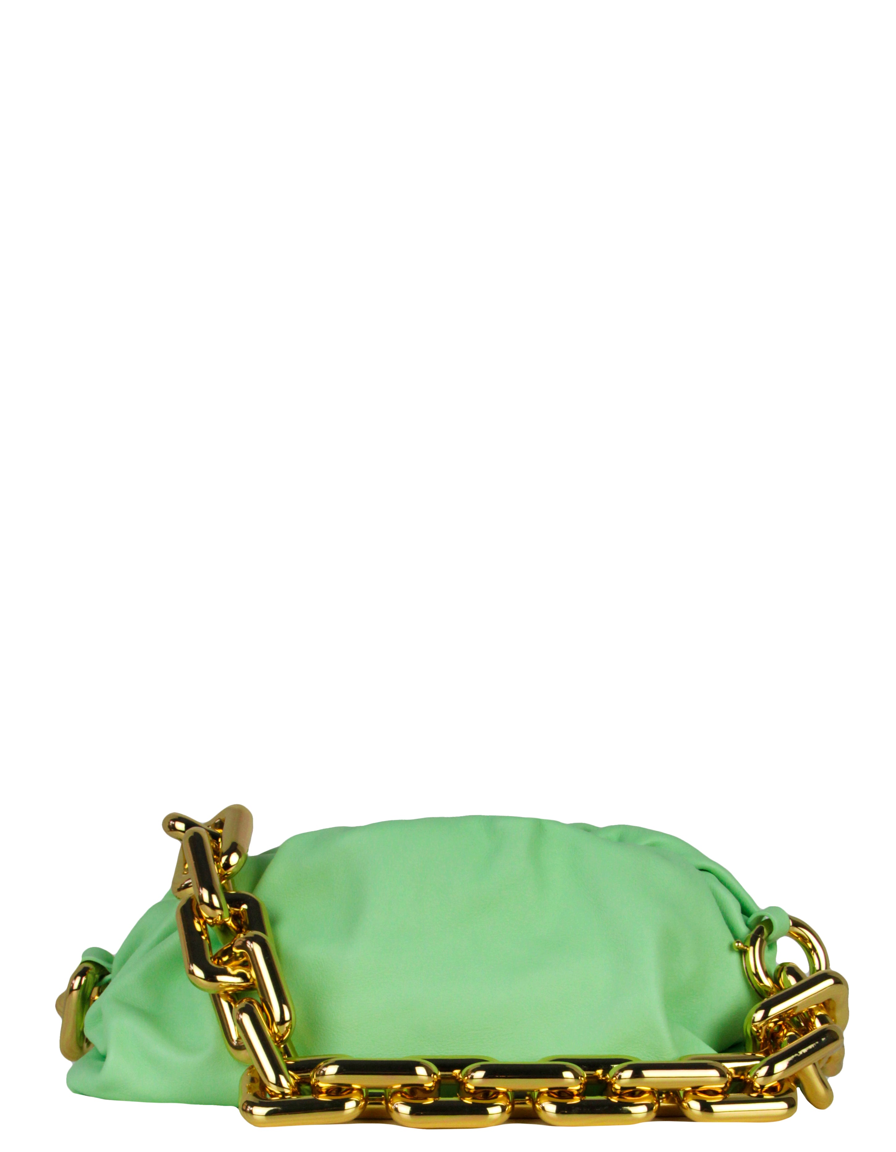 Bottega Veneta Green Belt Chain Pouch – BlackSkinny