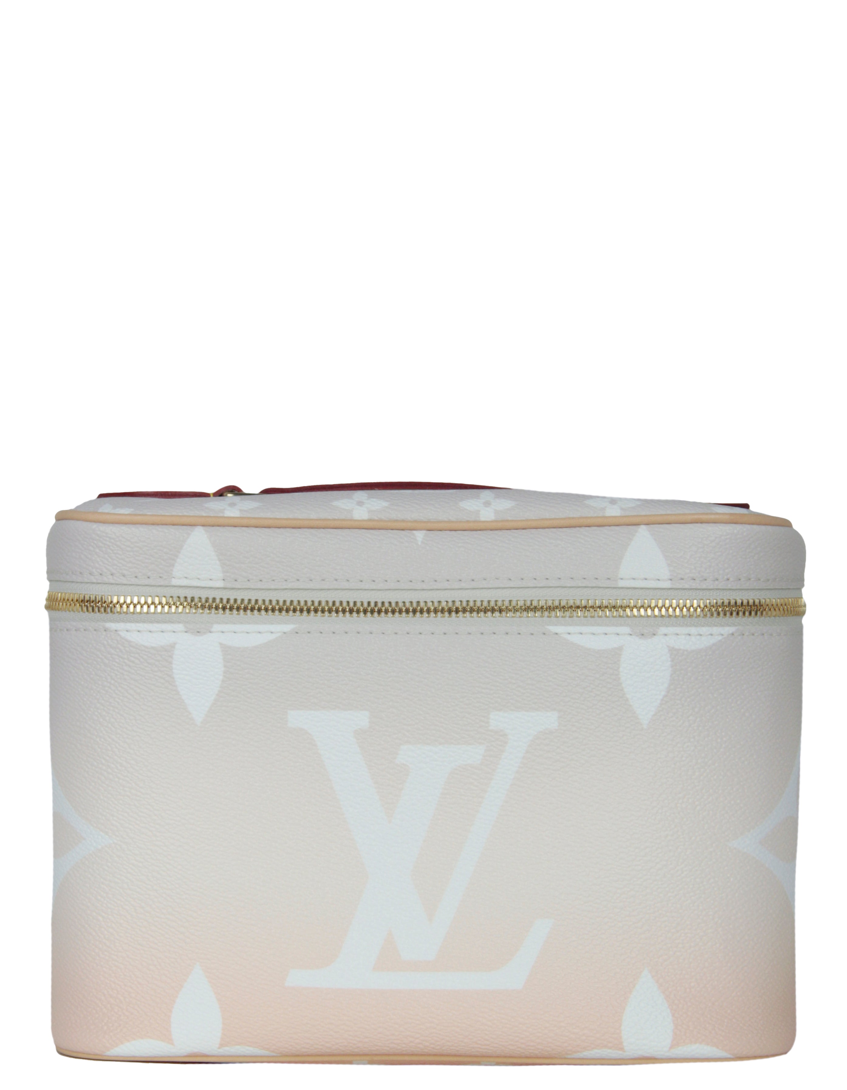 Louis Vuitton Nice Vanity Case By The Pool Monogram Giant BB at 1stDibs