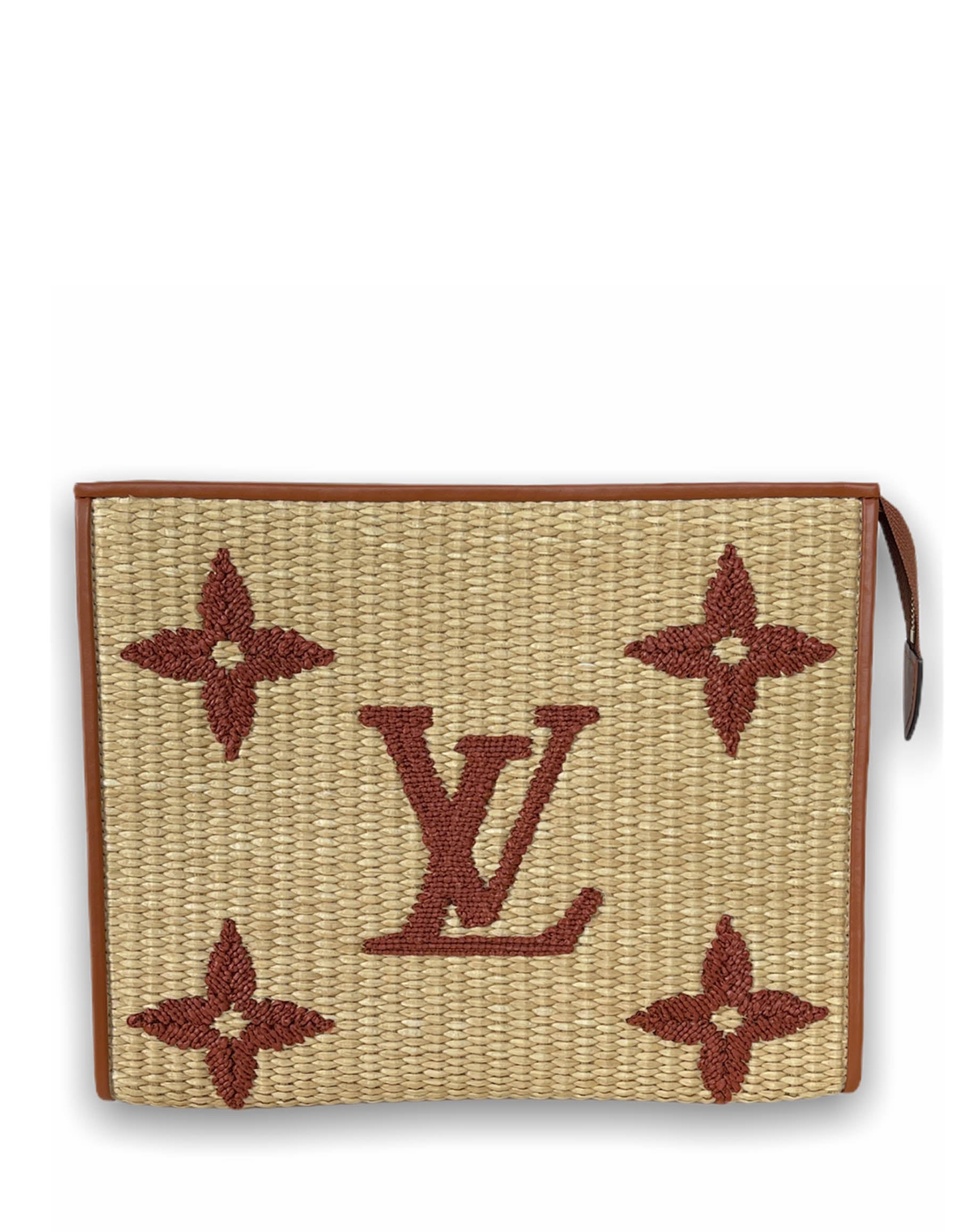 Louis Vuitton Monogram Giant Raffia Toiletry 26 Cosmetic Bag