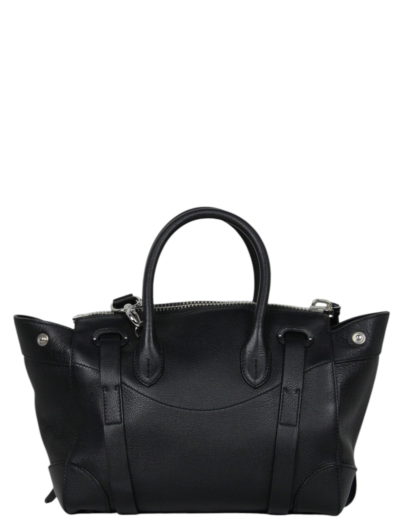 Ralph Lauren Collection Black Leather Soft Ricky Zip 27 Ralph Lauren Collection Black Leather Soft Ricky Zip 27