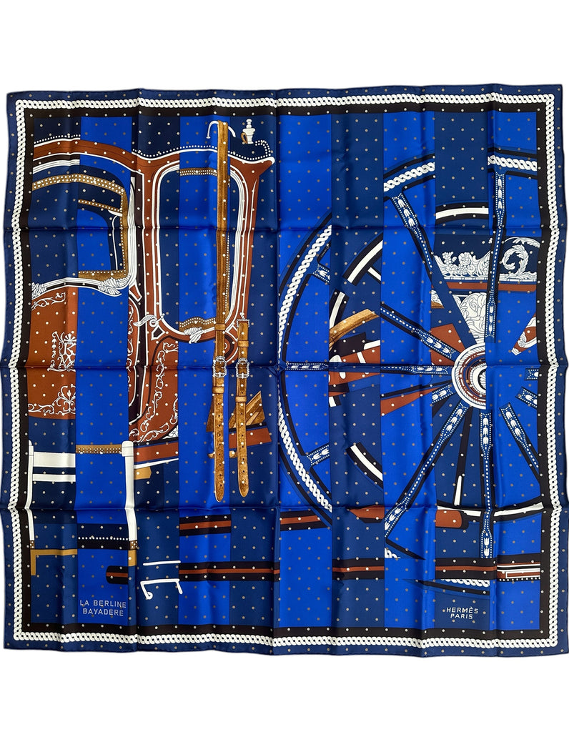 Hermes NWT La Berline Bayadere 90cm Silk Scarf – ASC Resale