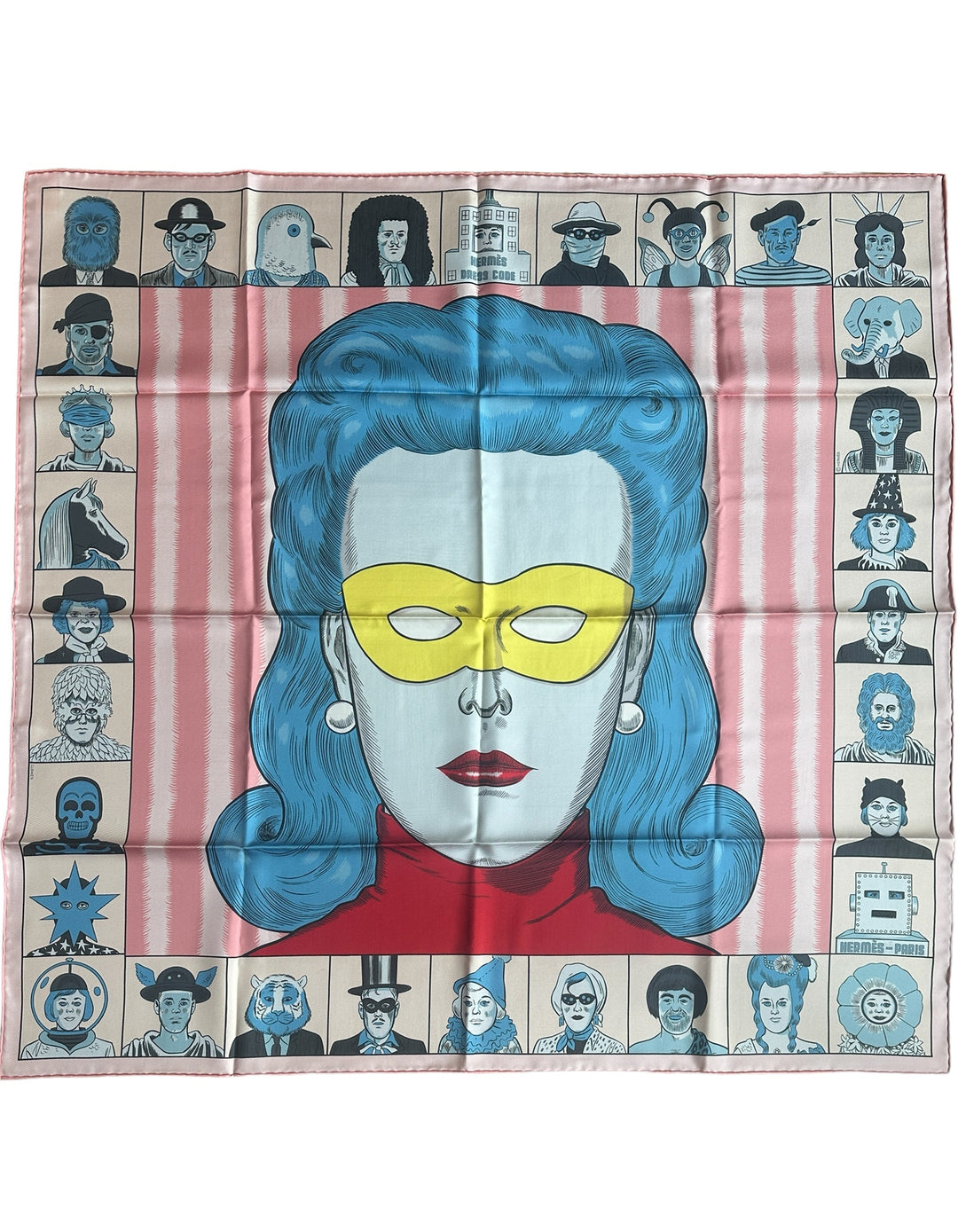 Hermes NEW Dress Code Double Face 90cm Silk Scarf – ASC Resale
