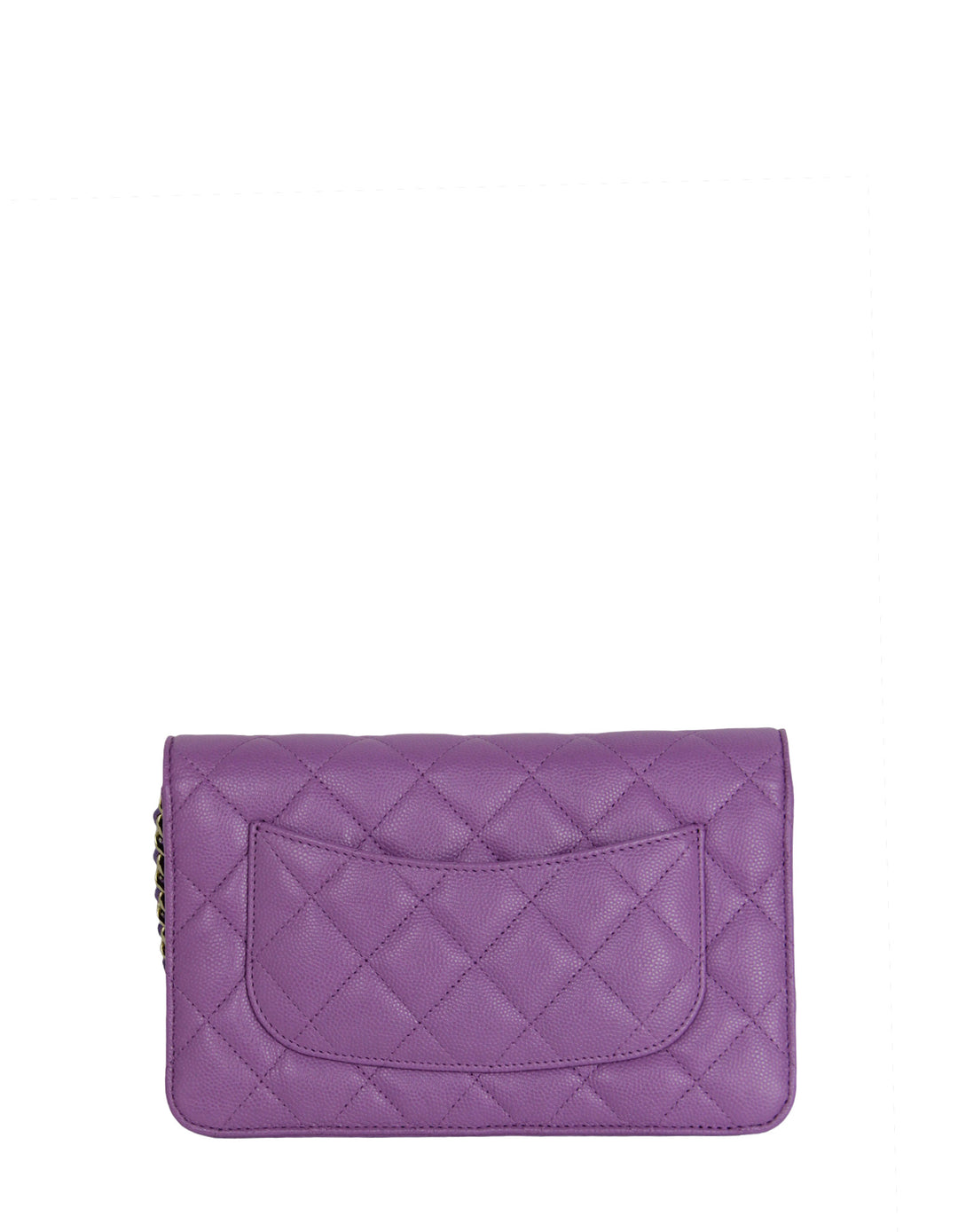 2Chanel2022ViolePurpleQuiltedC
