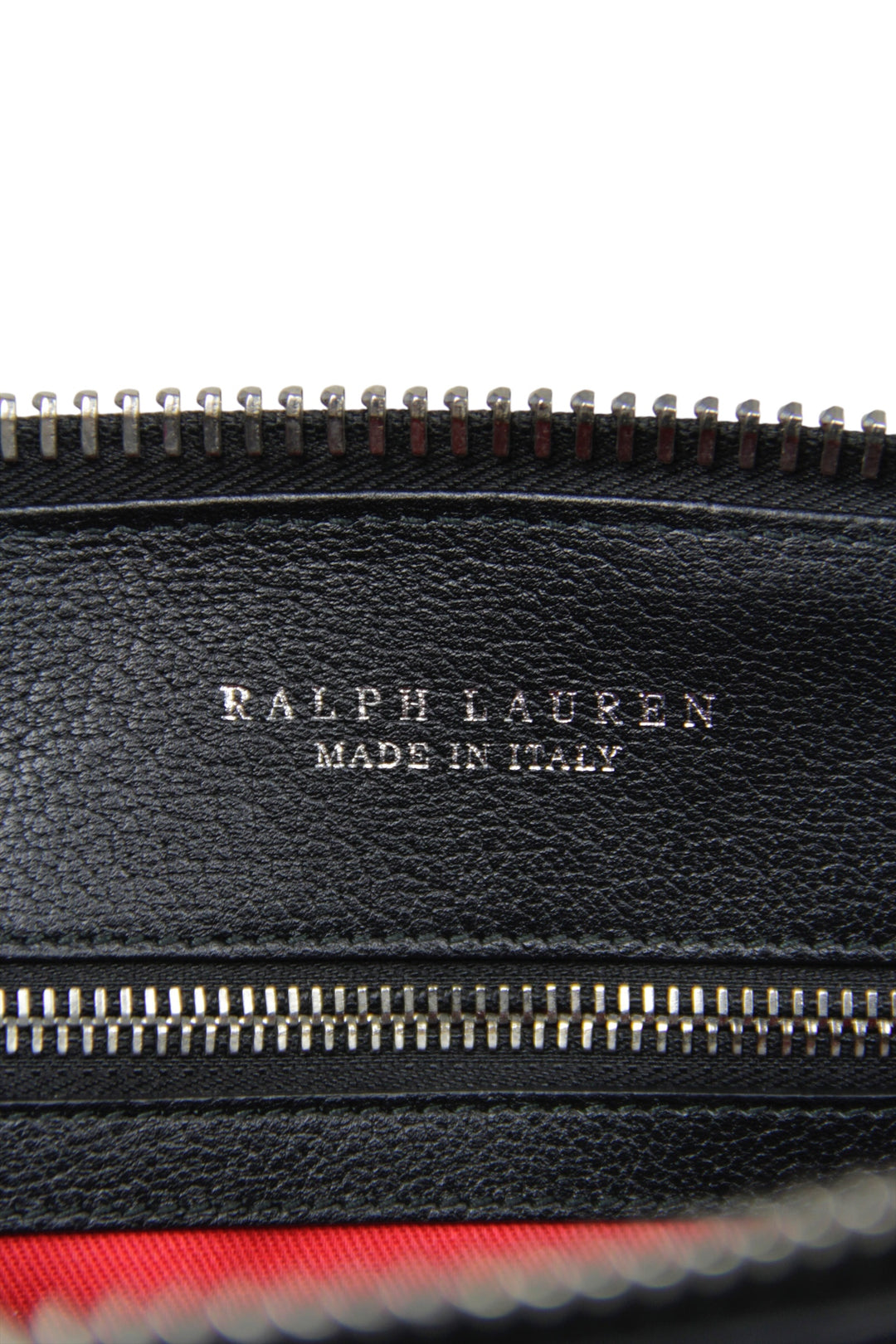 Ralph Lauren Collection Black Leather Soft Ricky Zip 27 – ASC Resale