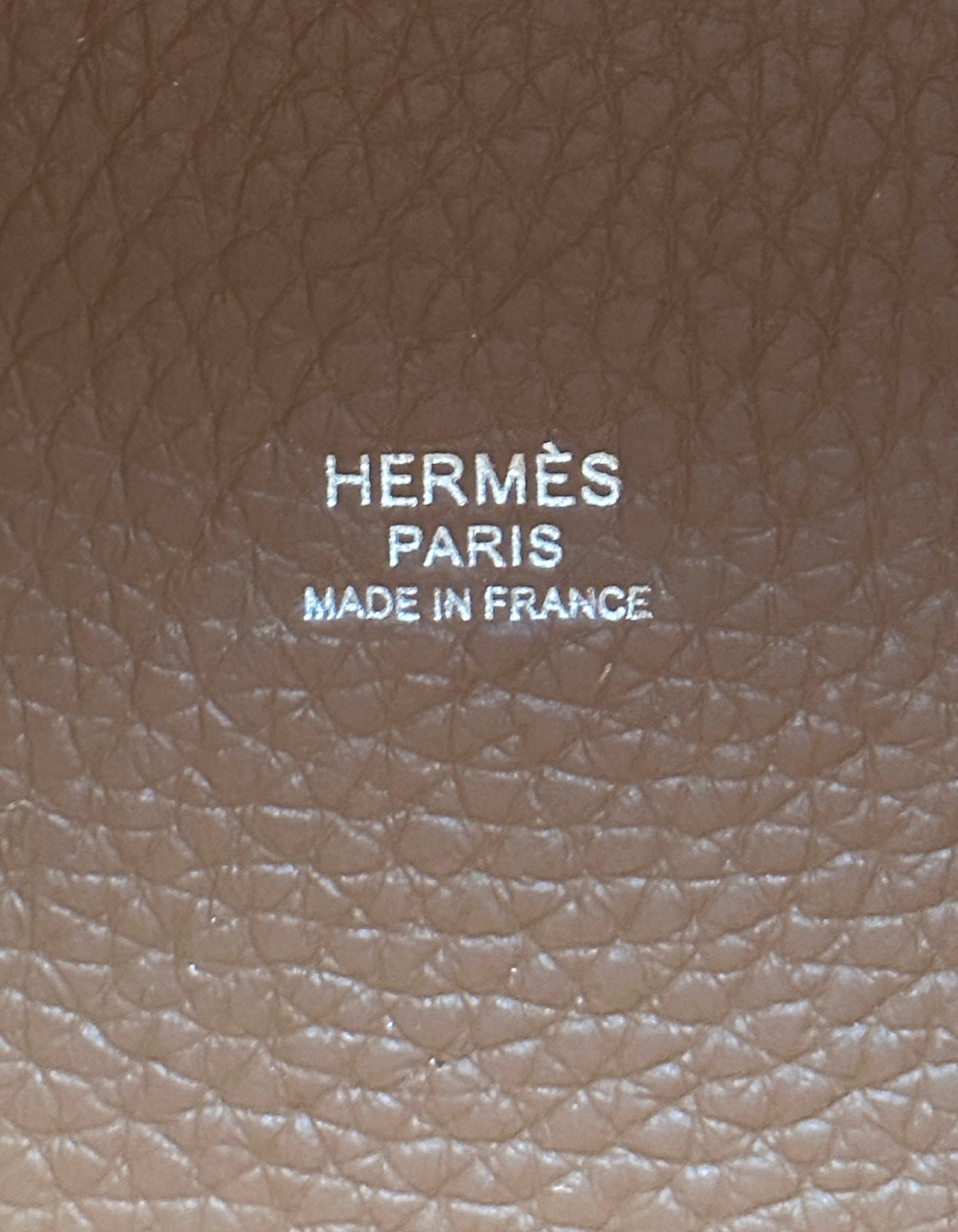 HERMES Taurillon Clemence Picotin Lock 18 PM Gold 1287799