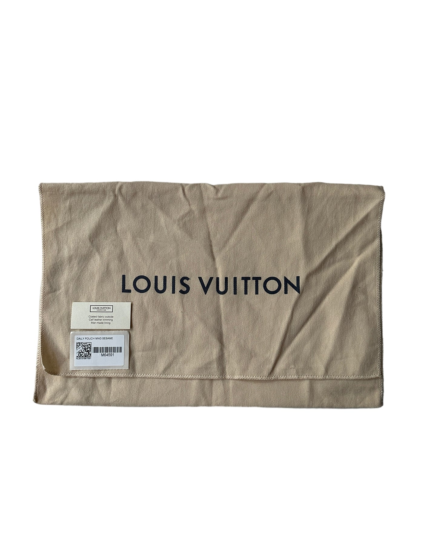 Louis Vuitton Damier Ebene Coated Canvas Daily Pouch