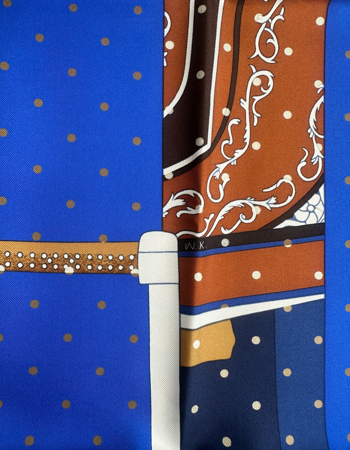 Hermes NWT La Berline Bayadere 90cm Silk Scarf – ASC Resale