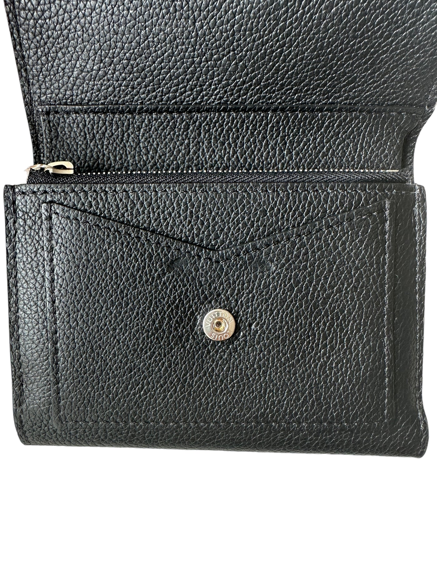 Louis Vuitton Mylockme Compact Wallet in Black