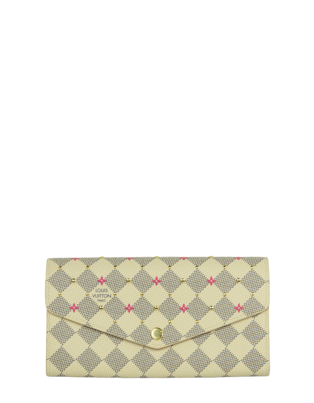 小物 LOUIS VUITTON Damier Azur Portefeuille 5louisvuittonDamierAzurFuchsia