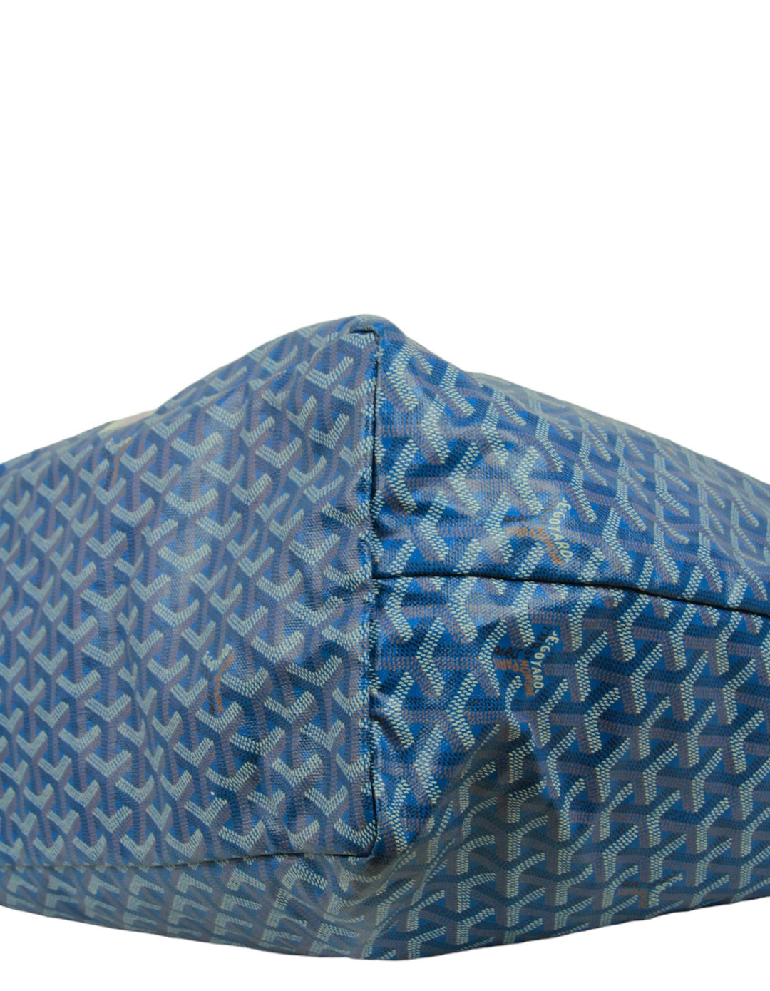 Goyard Blue Goyardine St. Louis GM Tote w/ Initials – ASC Resale