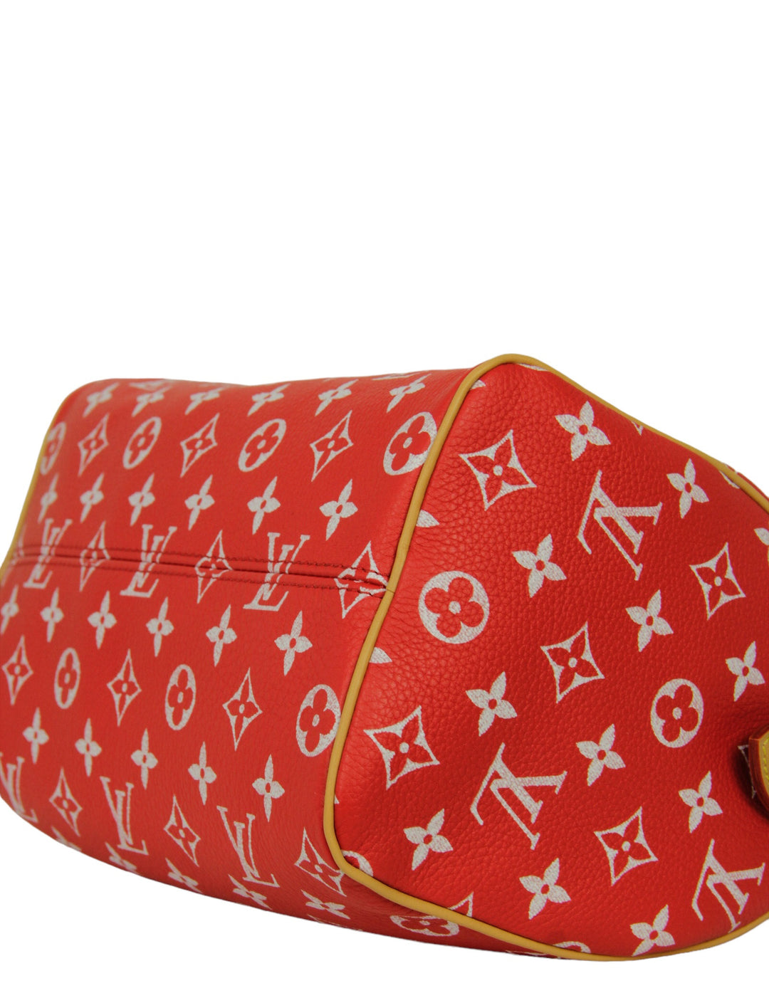 Louis Vuitton Red Soft Calfskin Monogram Speedy P9 Bandouliere 25 – ASC  Resale