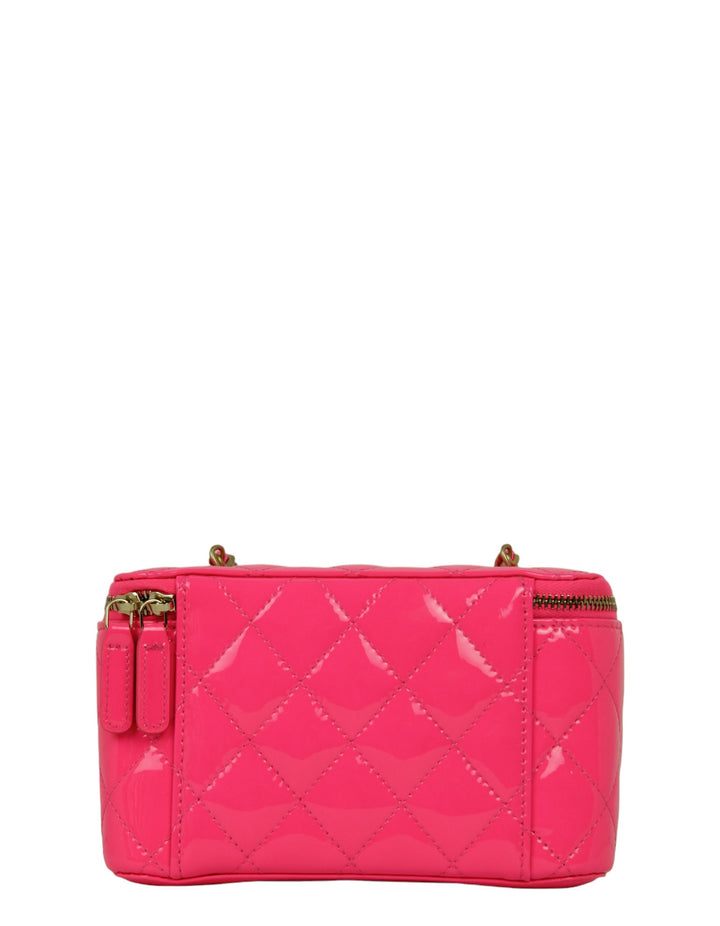 8ChanelBarbiePinkQuiltedPatent