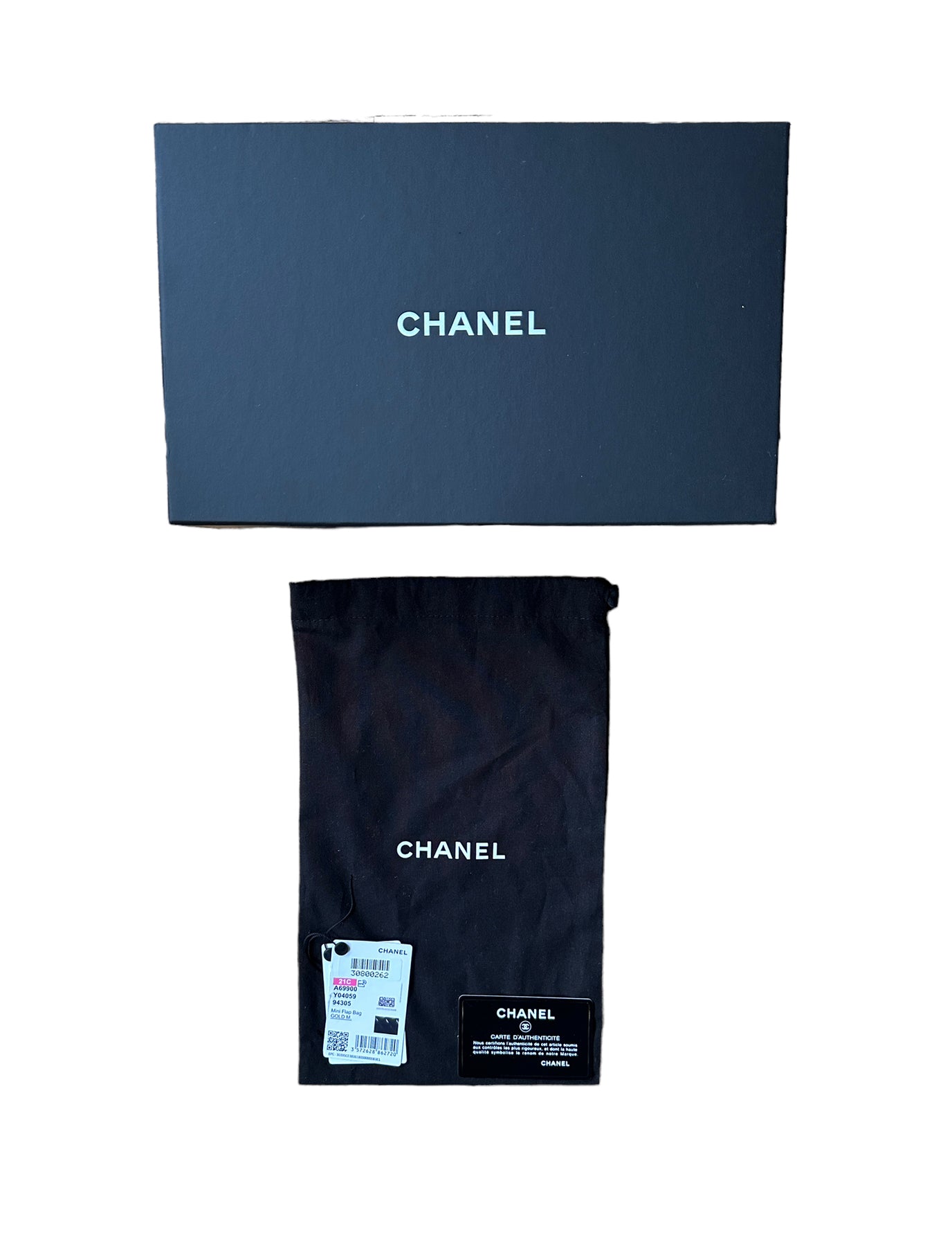 Chanel Matelasse Mini Flap Bag, Gold