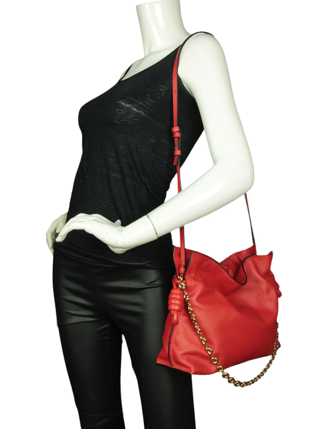 なんでも鑑定団よりも驚き！ Loewe Red ASC – Chain Donut w/ Bag Flamenco Leather Calfskin バッグ