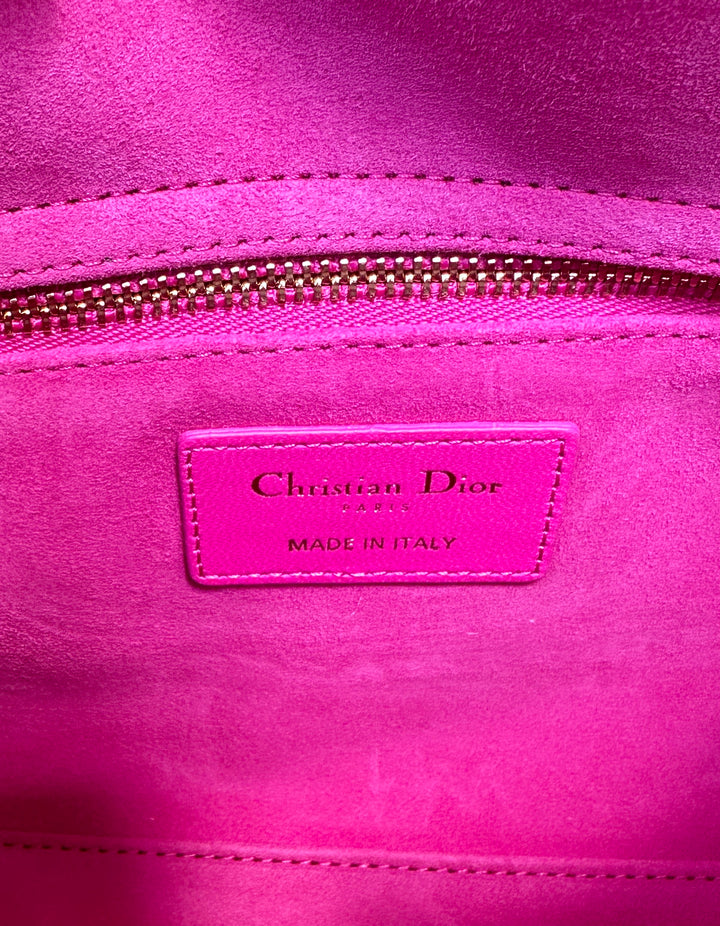 Dior 2023 Pink Leather My ABCDior Small Lady Dior Bag – ASC Dior 2023 Pink Leather My ABCDior Small Lady Dior Bag – ASC