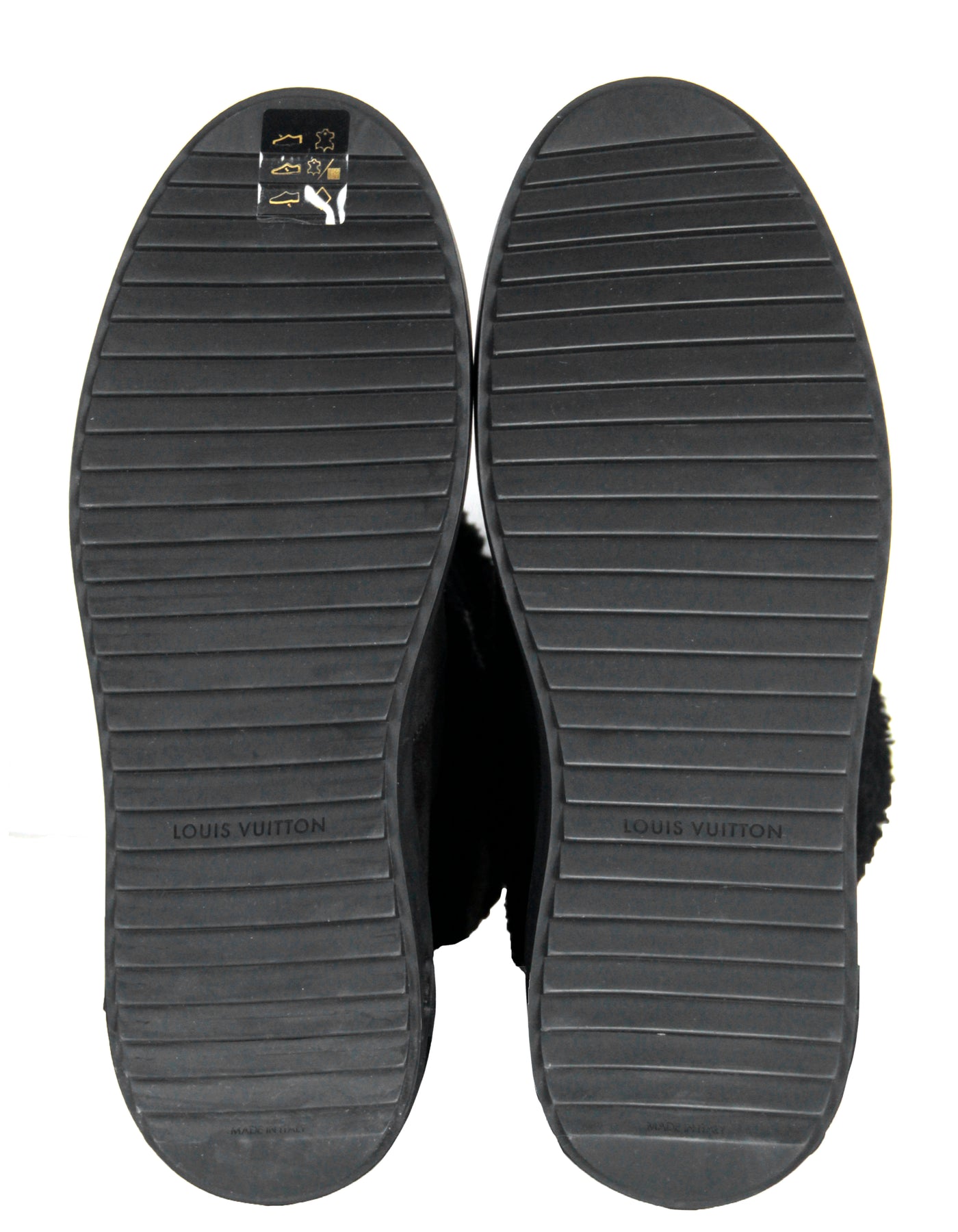 Louis Vuitton 1AACHQ Snowdrop Flat Ankle Boot, Black, 35
