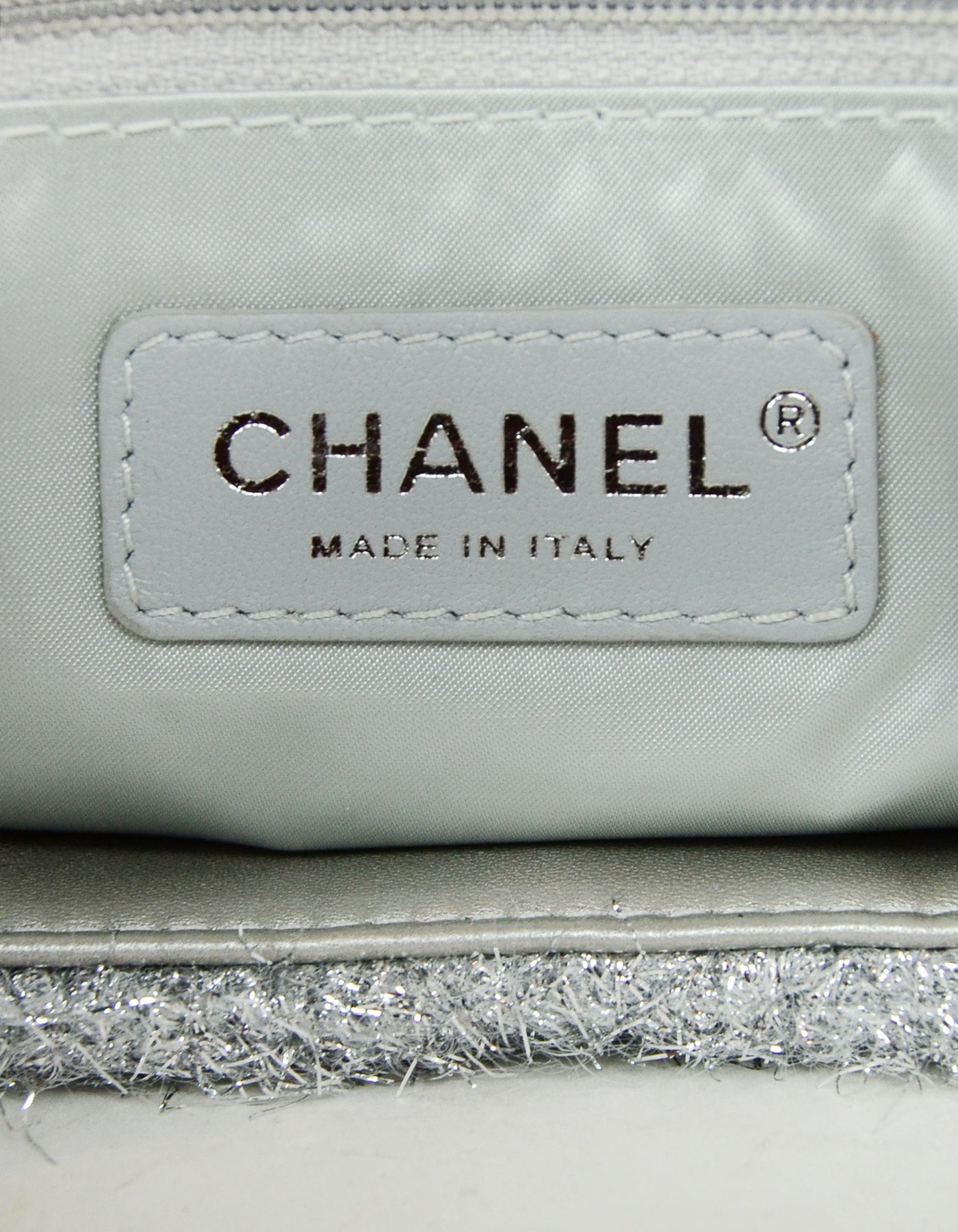 Chanel Glitter Bag - 19 For Sale on 1stDibs  glitter handbags, glitter  chanel bag, chanel glitter purse