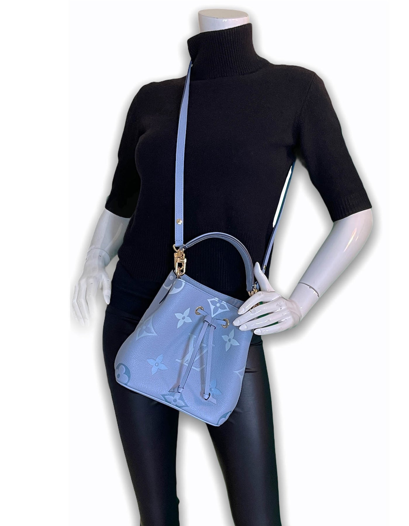 Louis Vuitton NeoNoe Handbag By The Pool Monogram Empreinte Giant BB  Neutral 2224772