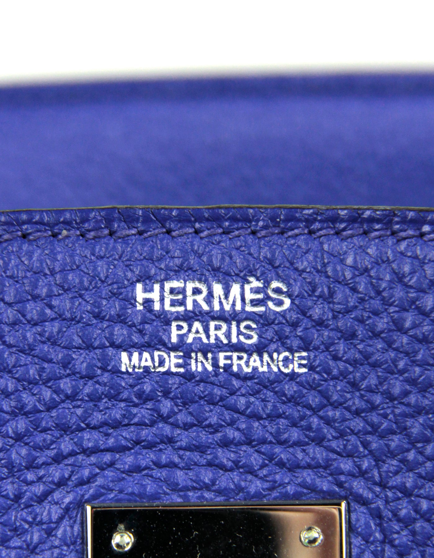Hermes 35 cm Birkin Electric Blue