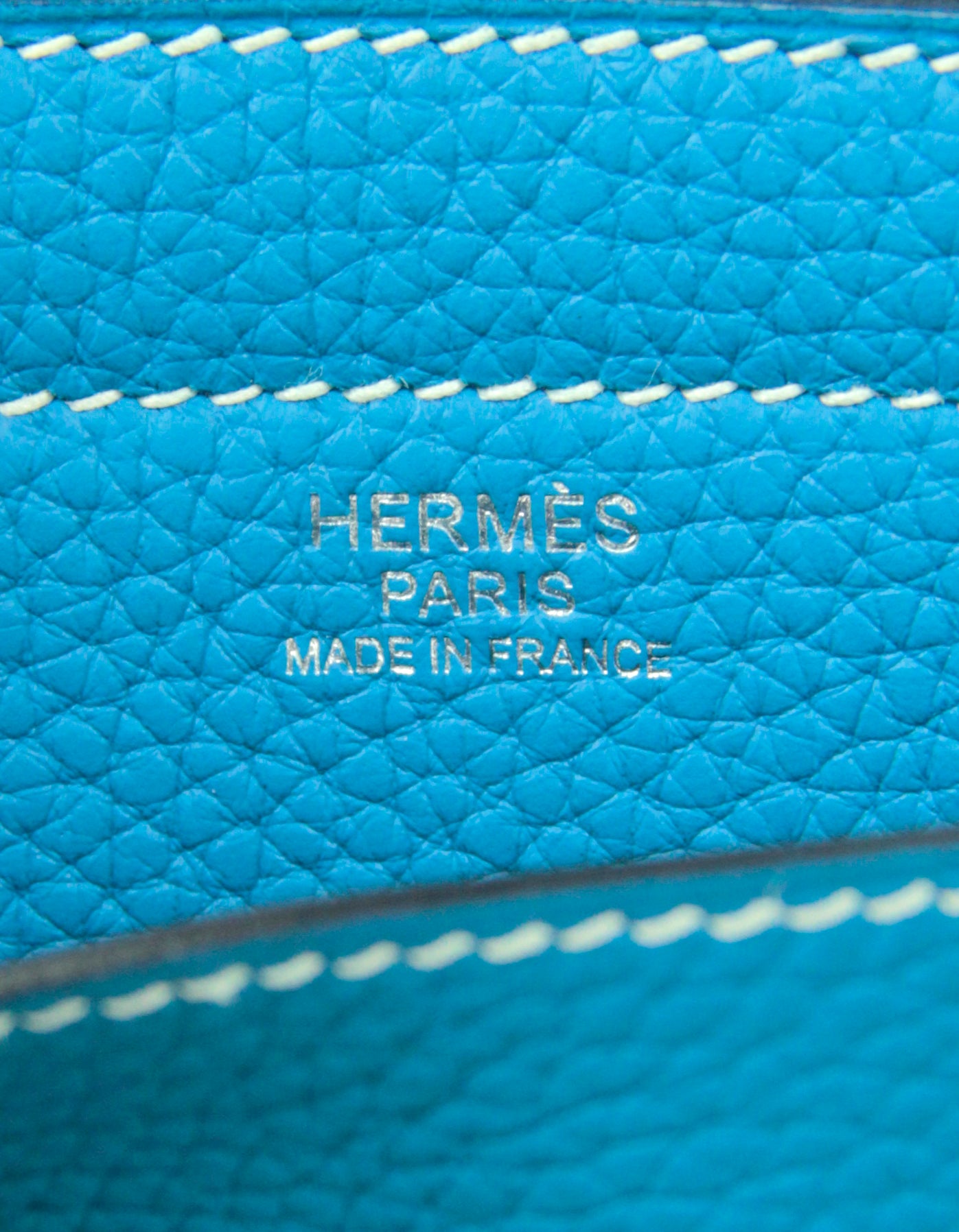 Hermes Blue Taurillon Clemence Leather Cabasellier 31 Tote Bag – ASC Resale