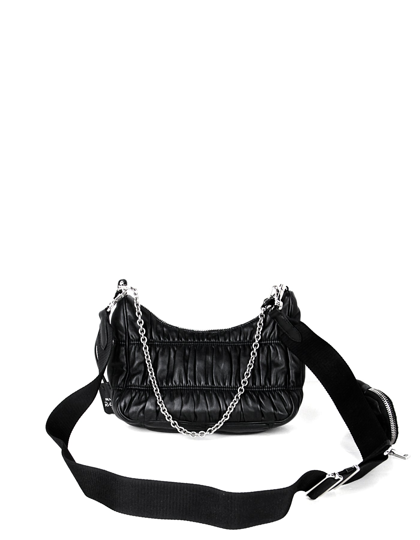 Re-edition 2005 leather handbag Prada Black in Leather - 33002249