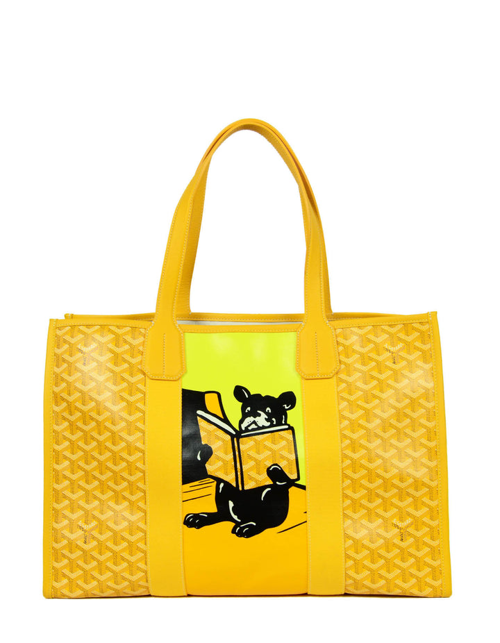 Goyard 2020 Yellow Goyardine Bulldog Villette Tote – ASC Resale