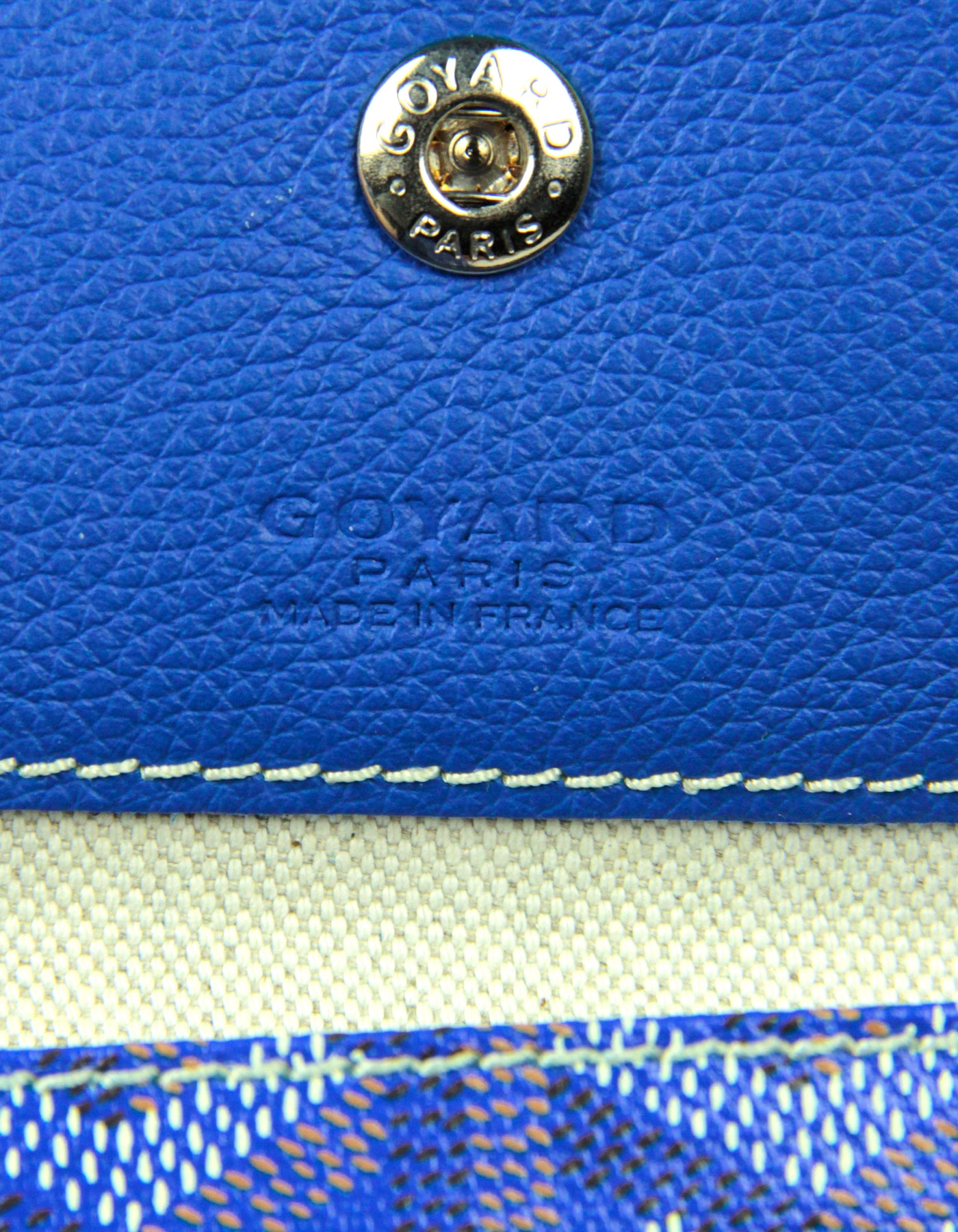 Goyard Blue Goyardine Canvas And Chevroches Calfskin Saint Louis GM Tote,  2023 Available For Immediate Sale At Sotheby's