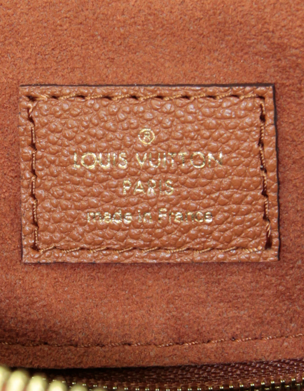 LOUIS VUITTON Empreinte Monogram Giant Speedy Bandouliere 25 Cognac 1092468