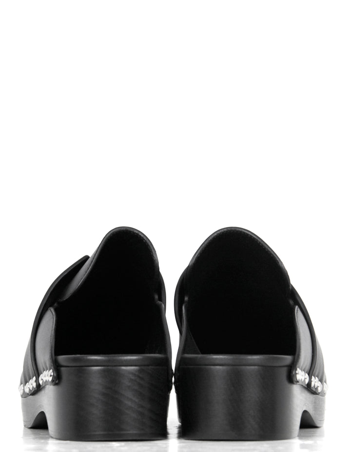 Hermes Black Studded Leather Calya Mule Clogs sz 38 – ASC Resale Hermes Black Studded Leather Calya Mule Clogs sz 38 – ASC Resale