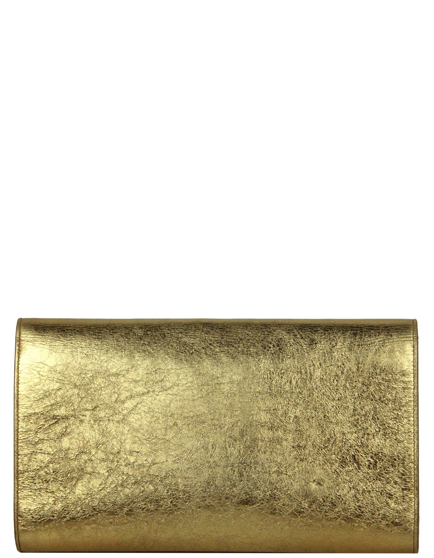 Yves Saint Laurent YSL Gold Large Belle De Jour Clutch Bag – ASC
