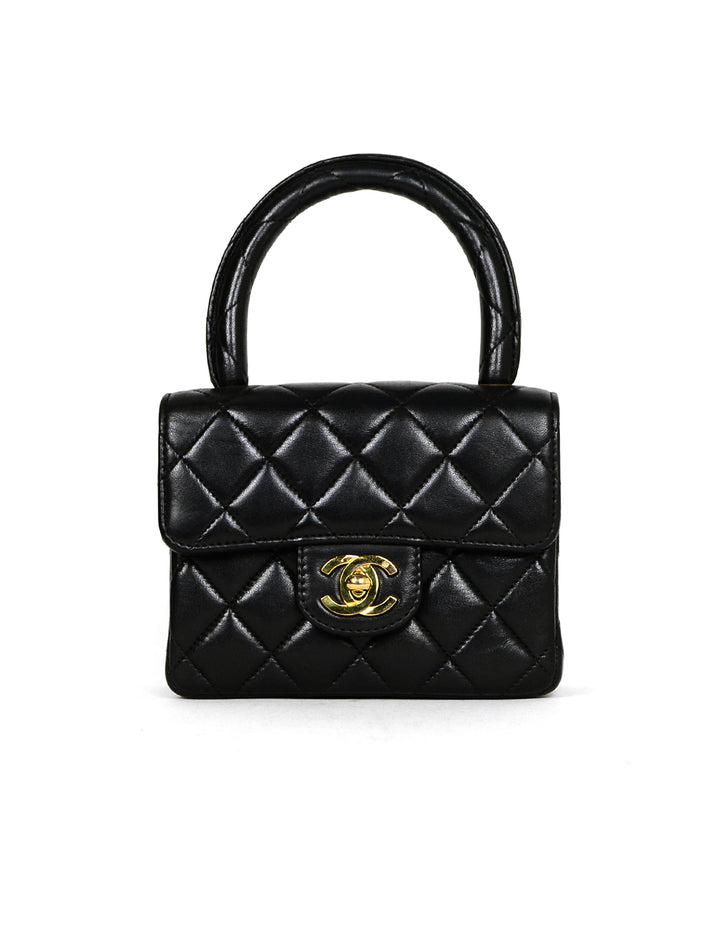 Vintage lambskin mini kelly flap bag online