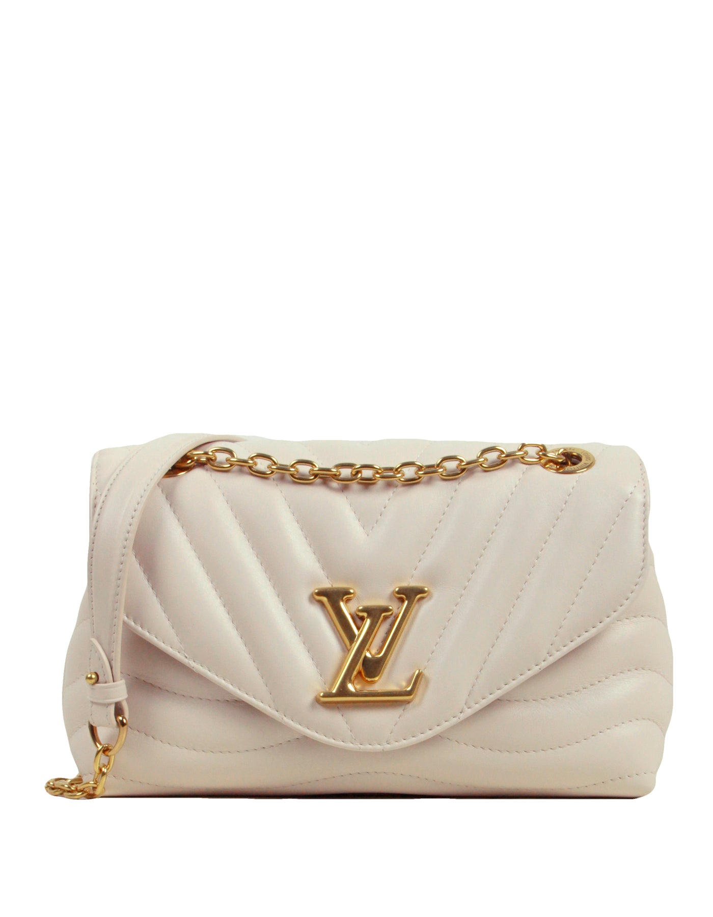 Louis Vuitton Ivory White New Wave MM Chain Bag