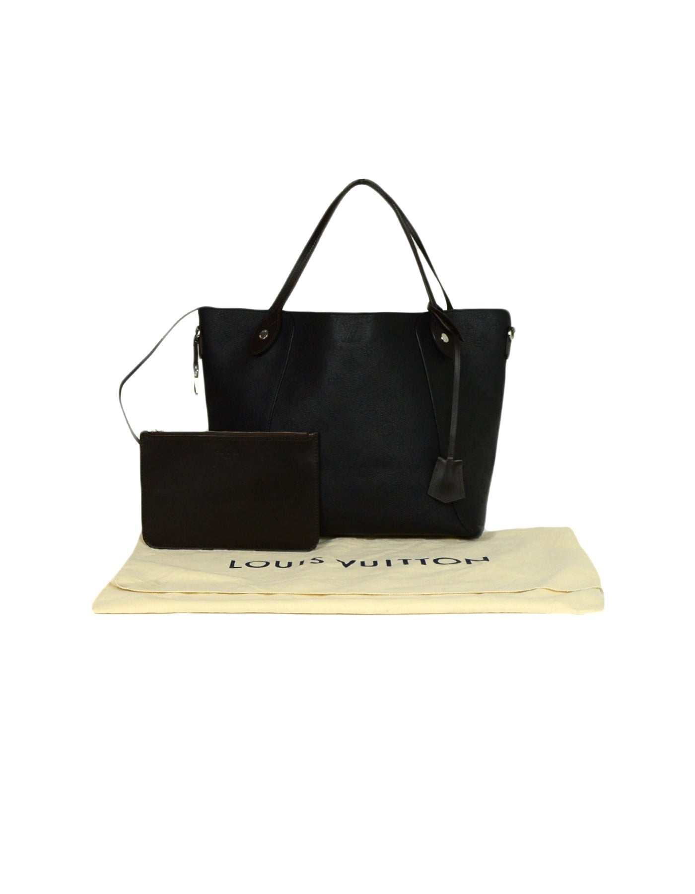 Louis Vuitton Hina MM Mahina Leather Noir