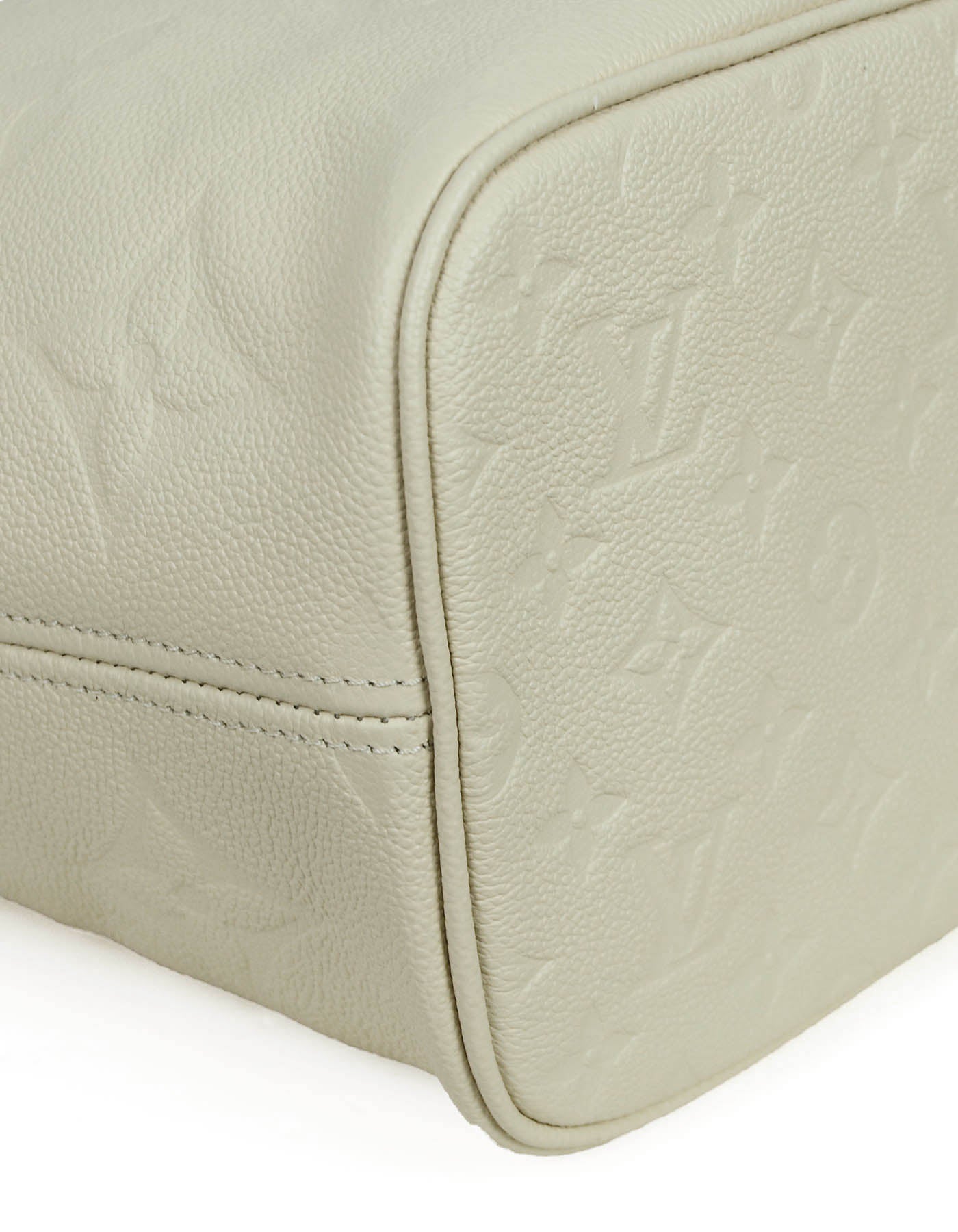 Louis Vuitton LV Neverfull Empreinte Cream Leather ref.271963