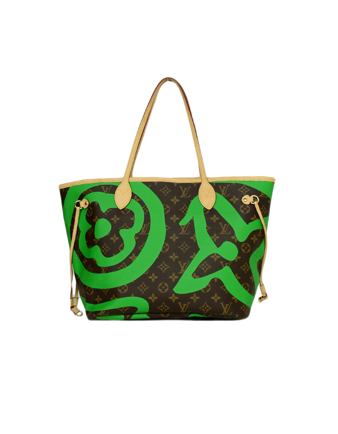 louis vuitton pre owned limited edition hawaii neverfull mm tote