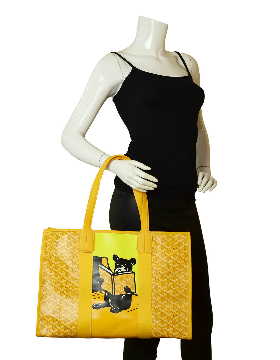 Goyard 2020 Yellow Goyardine Bulldog Villette Tote – ASC Resale - Main Image