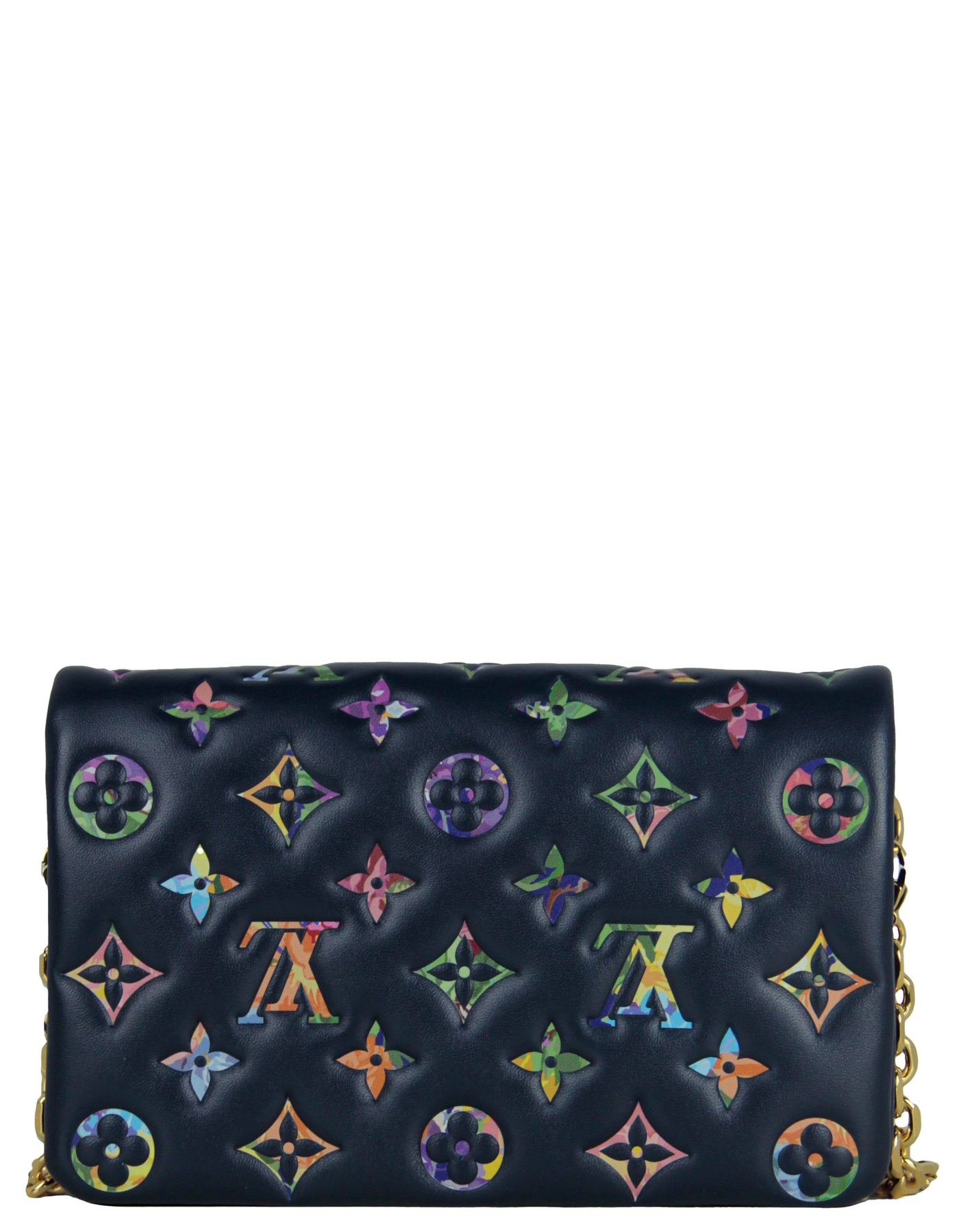 Louis Vuitton Monogram Pochette Coussin - Black Crossbody Bags