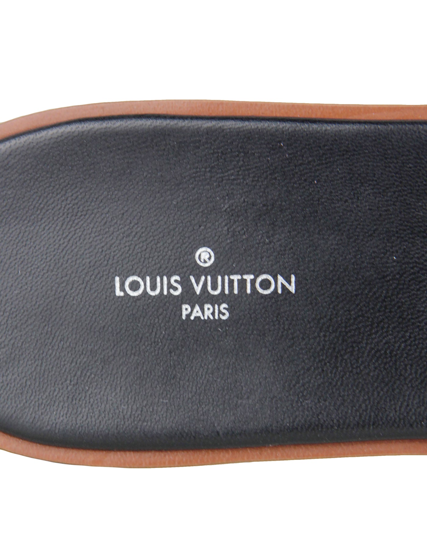 Louis Vuitton Calf Hair Leopard Print Monogram Lock It Slides 38 With Box  Flats