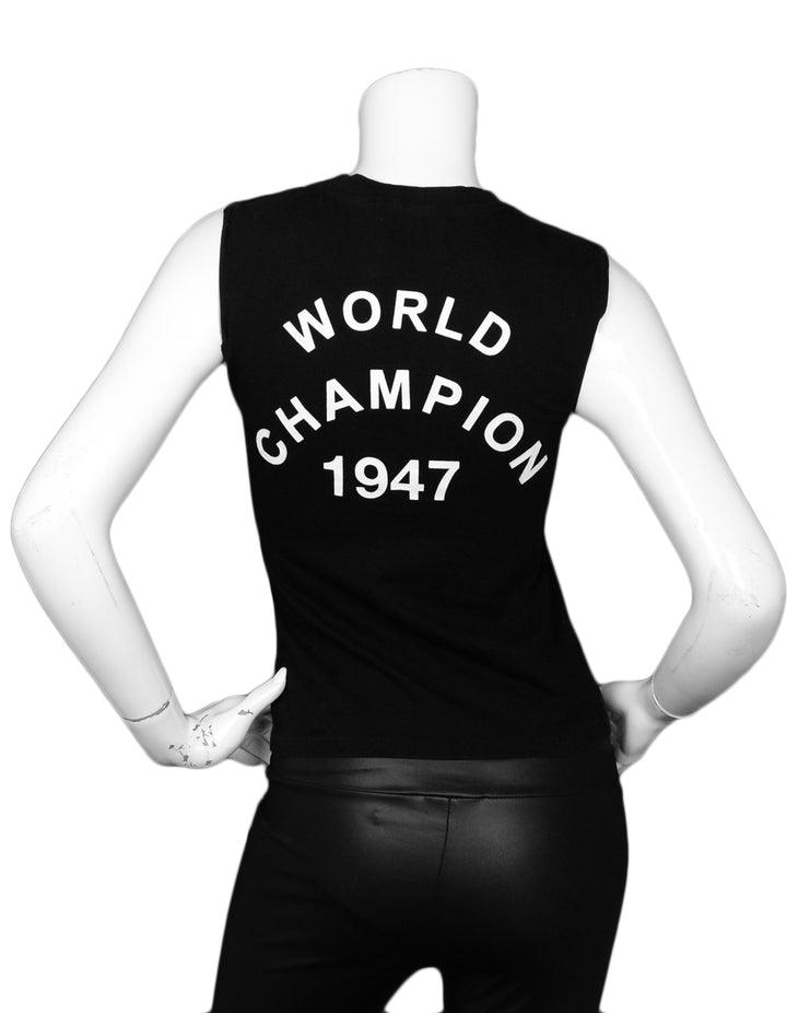 Christian Dior Vintage Black/White J'Adore Tank Top sz 6 – ASC Resale