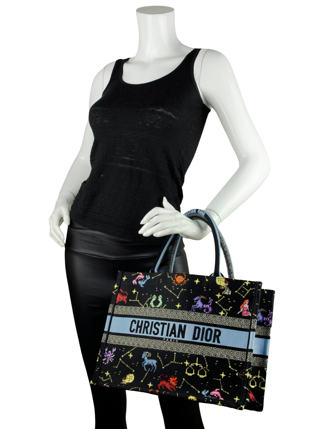 Dior 2022 Black Multicolor Dior Pixel Zodiac Embroidery Dior 2022 Black Multicolor Dior Pixel Zodiac Embroidery
