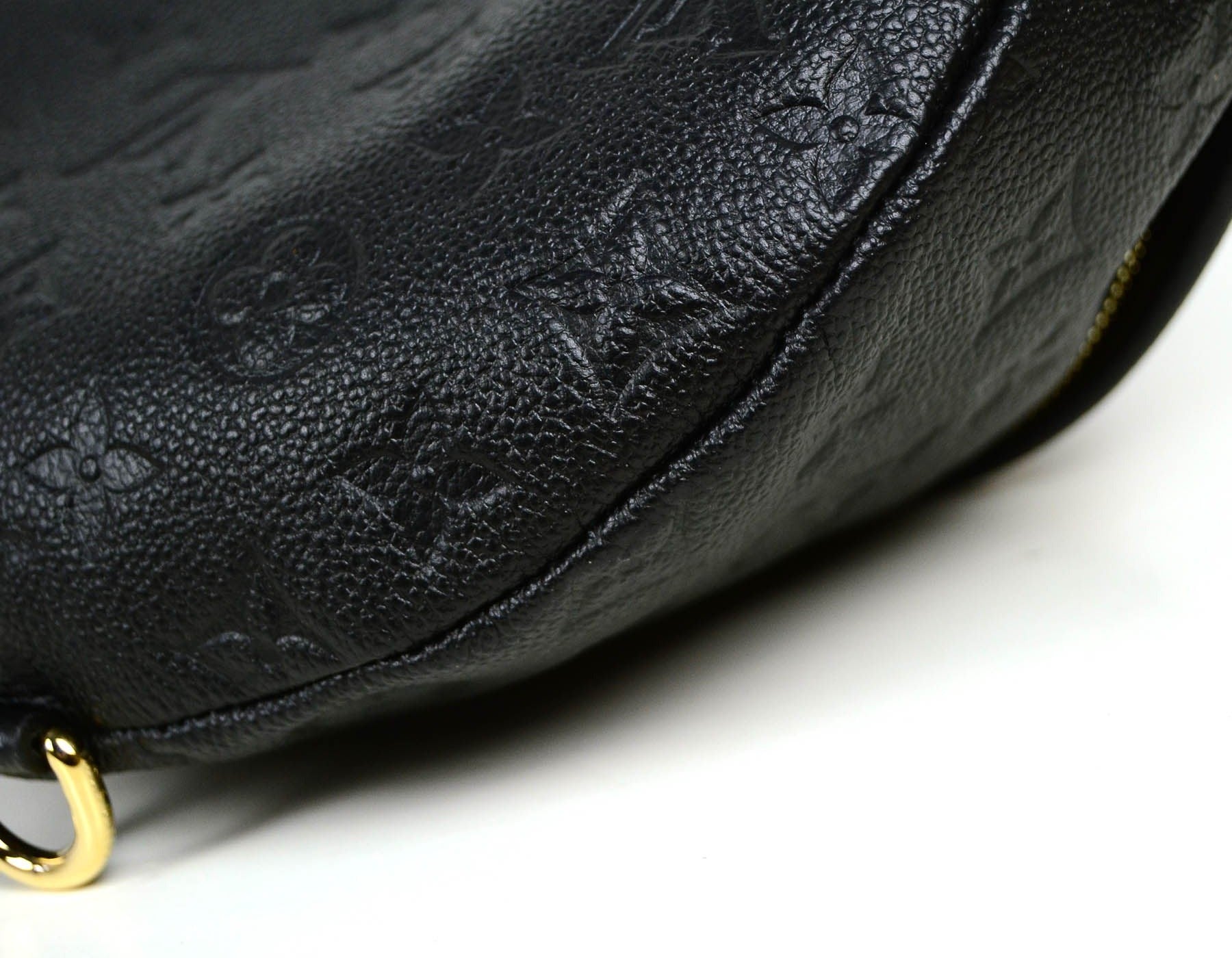 Louis Vuitton Bumbag, Black Empreinte Leather, Gold Hardware