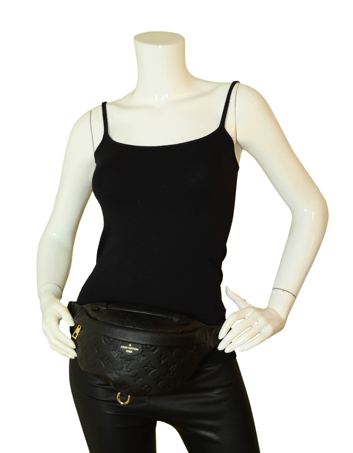 Louis Vuitton Black Empreinte Leather Bumbag Belt Bag – ASC Resale