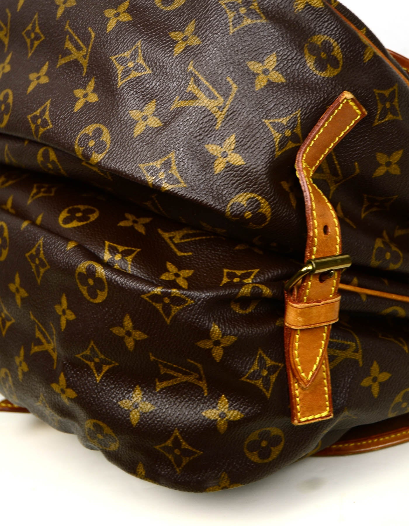 Louis Vuitton Monogram Saumur 35 Double Saddle Messenger Bag For