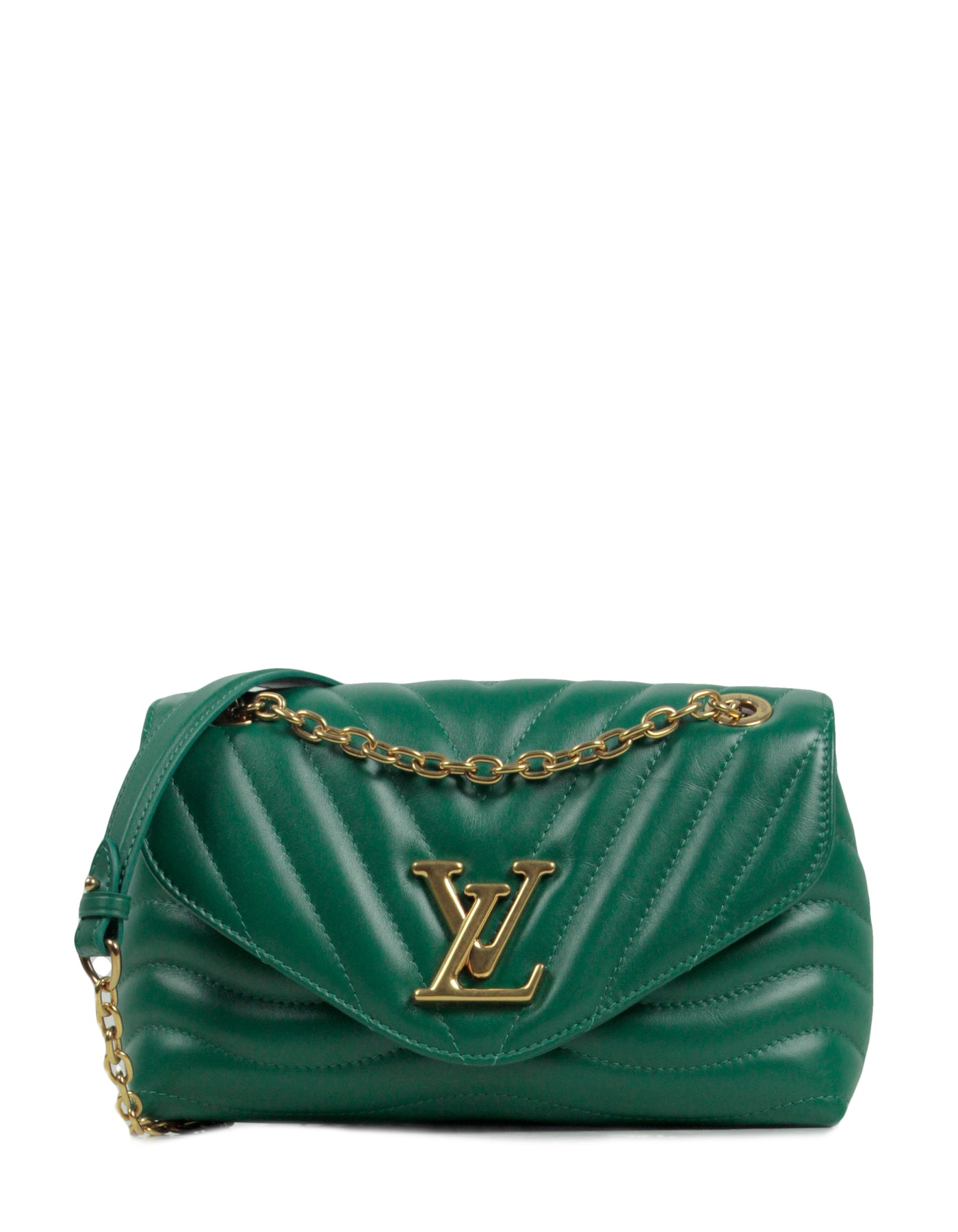 Louis Vuitton LV NEW WAVE CHAIN BAG IN EMERALD