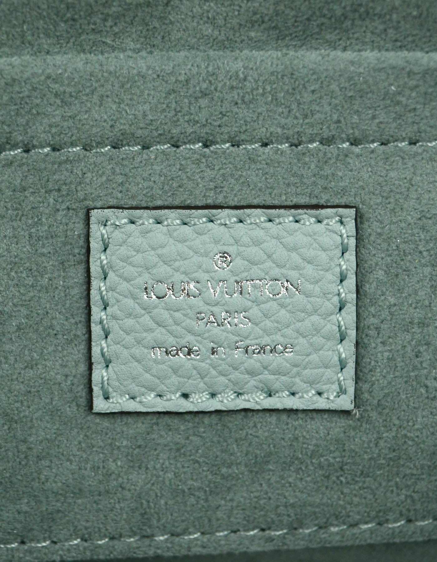 Louis Vuitton Mini Vert Lagon Mahina Scala Pouch - Ann's Fabulous