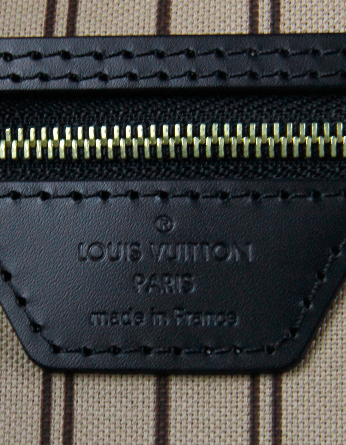 Louis Vuitton LVxLOL Stripe Camo Monogram Neverfull MM Tote Bag 92lv70