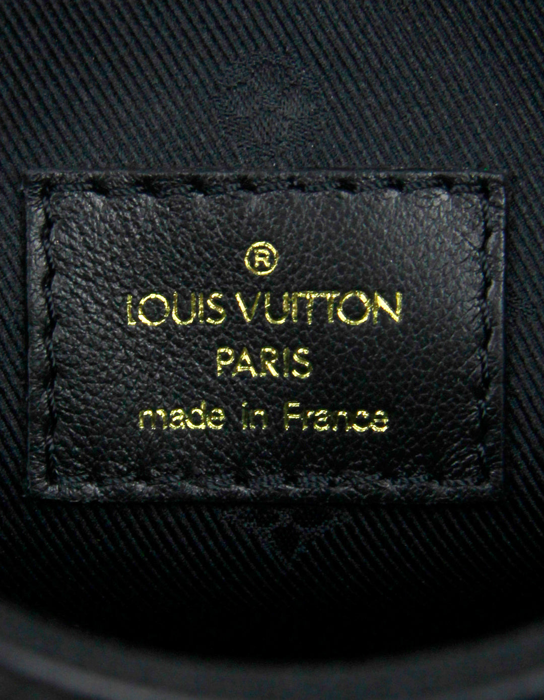 Louis Vuitton Black Leather Over The Moon Crossbody Bag