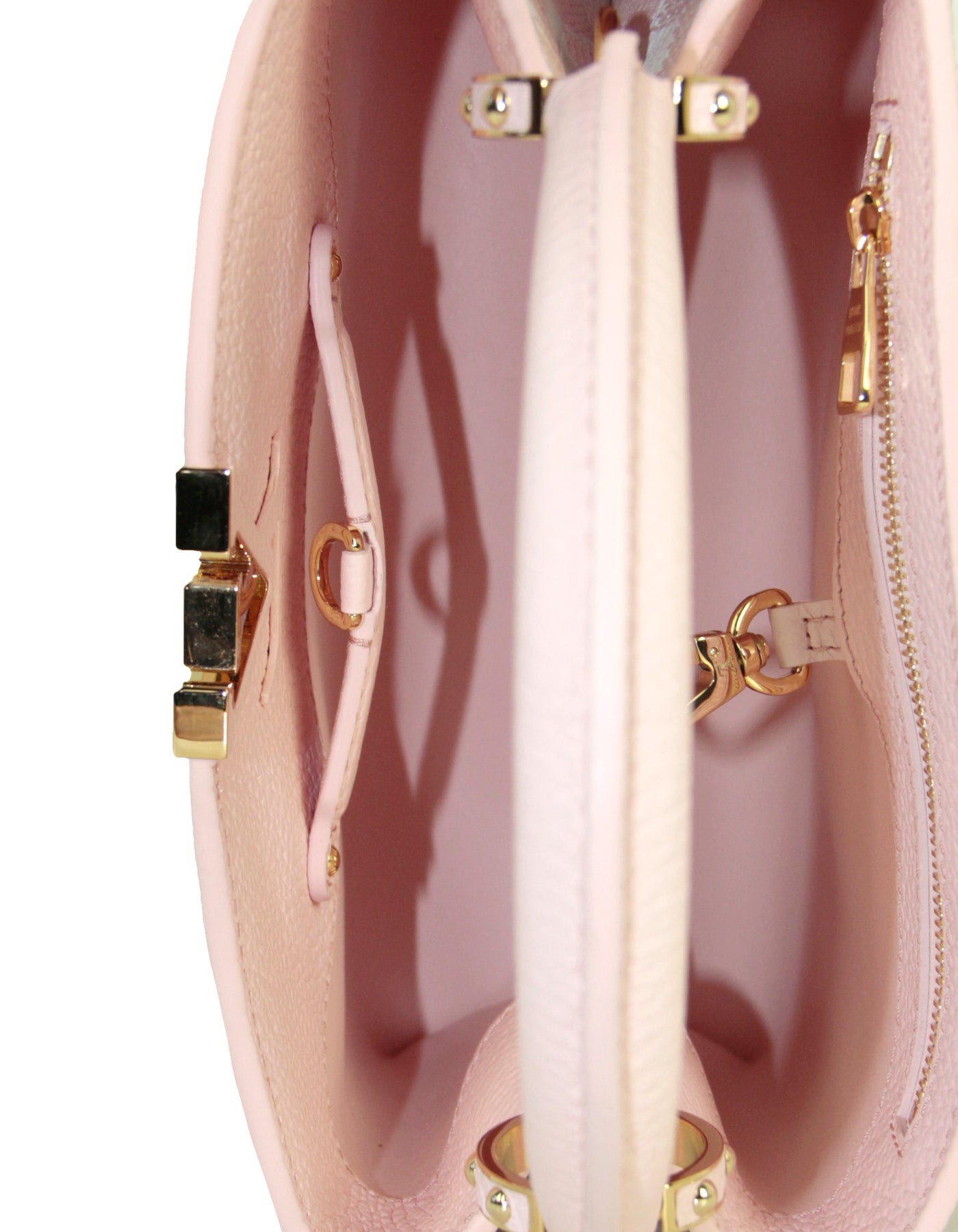Louis Vuitton Taurillon Capucines BB - Pink Handle Bags, Handbags -  LOU689373